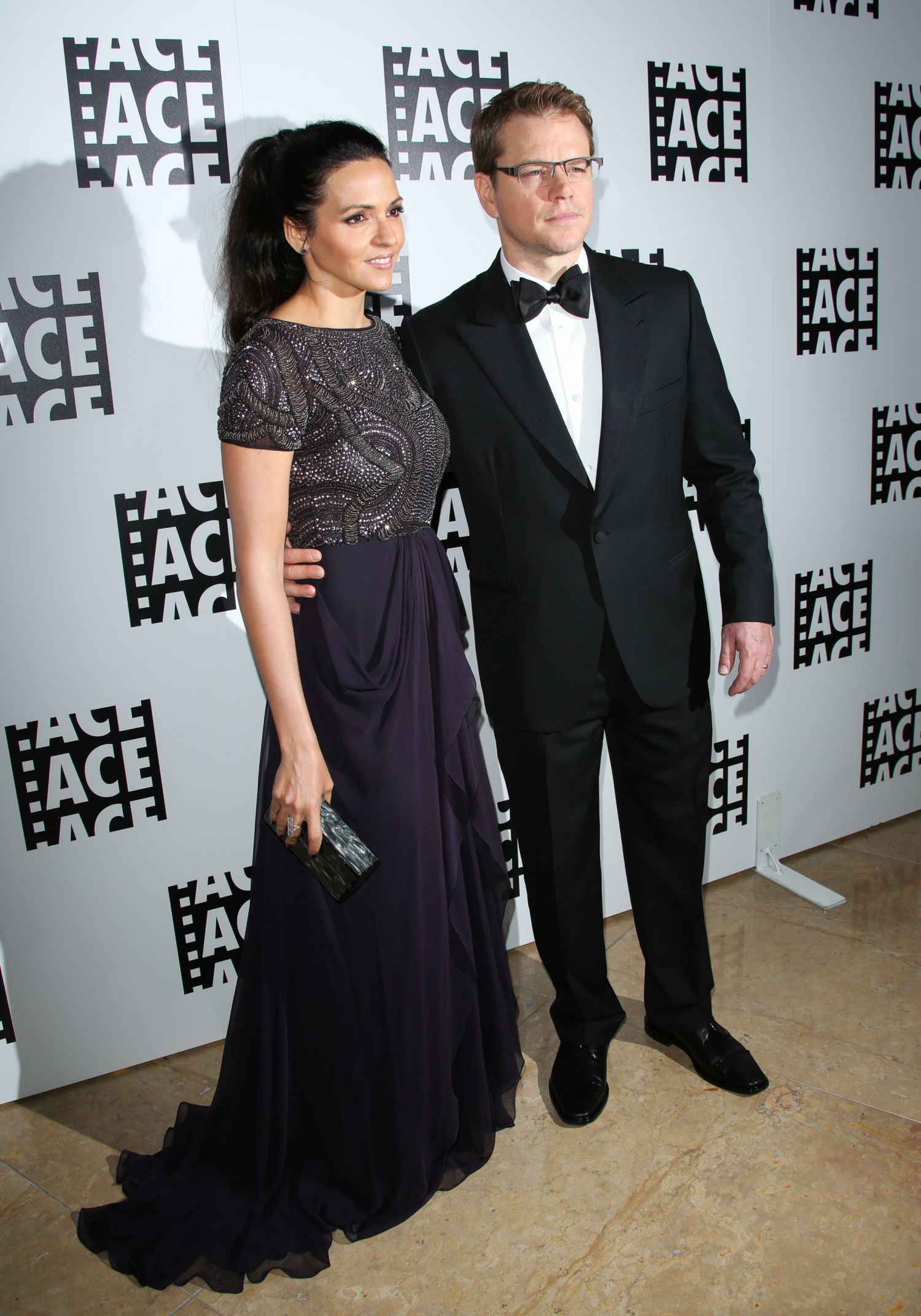 Matt Damon e Luciana Barroso