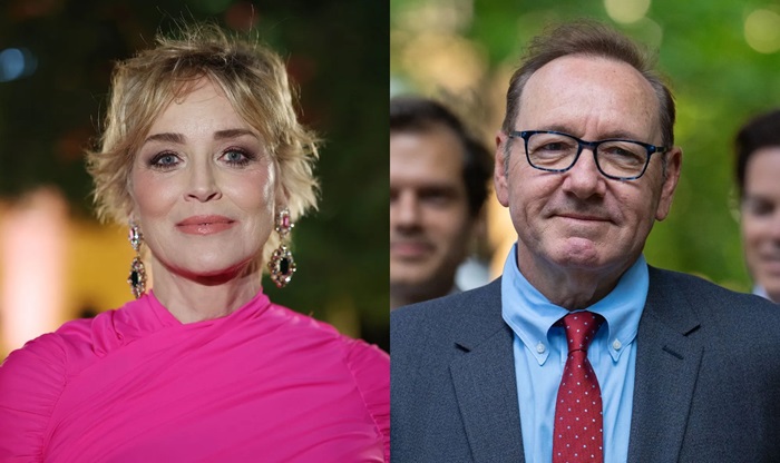 Sharon Stone defende Kevin Spacey